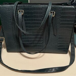 Leather Classy 15.6 inch Laptop Briefcase